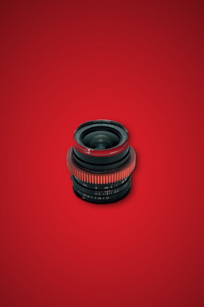 Zeiss Cinema Lens with Follow Focus Gear